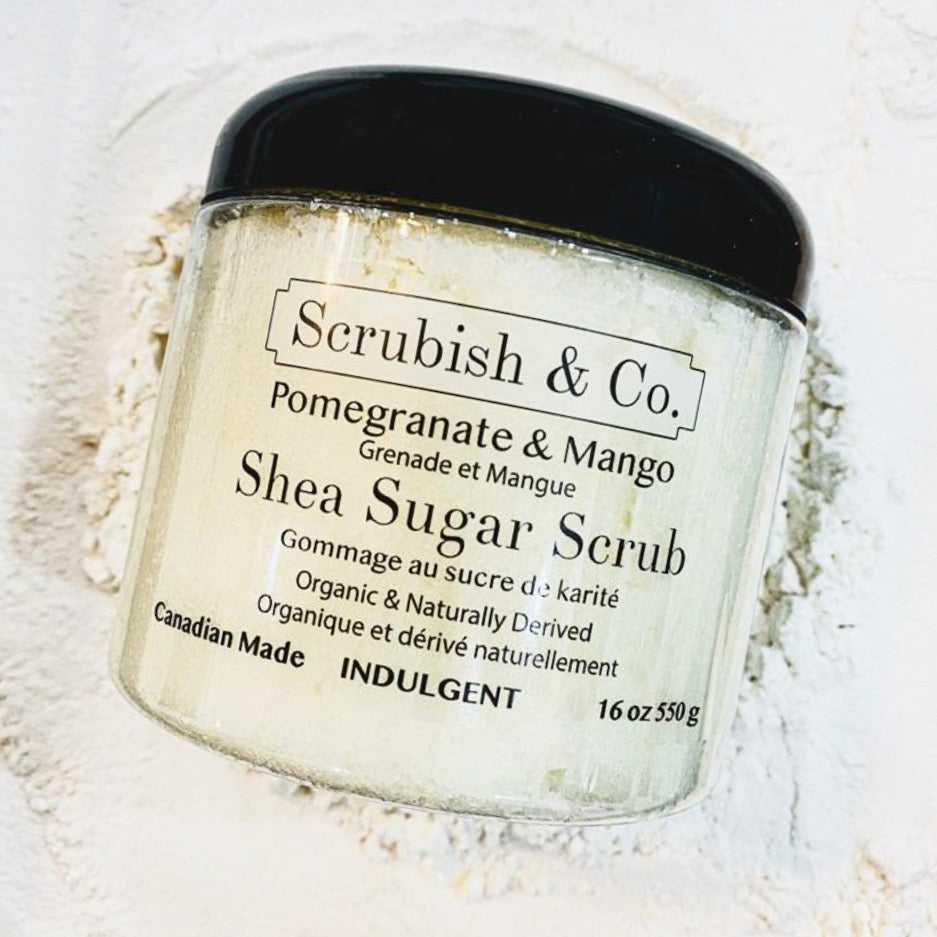 Pomegranate & Mango Shea Sugar Scrub