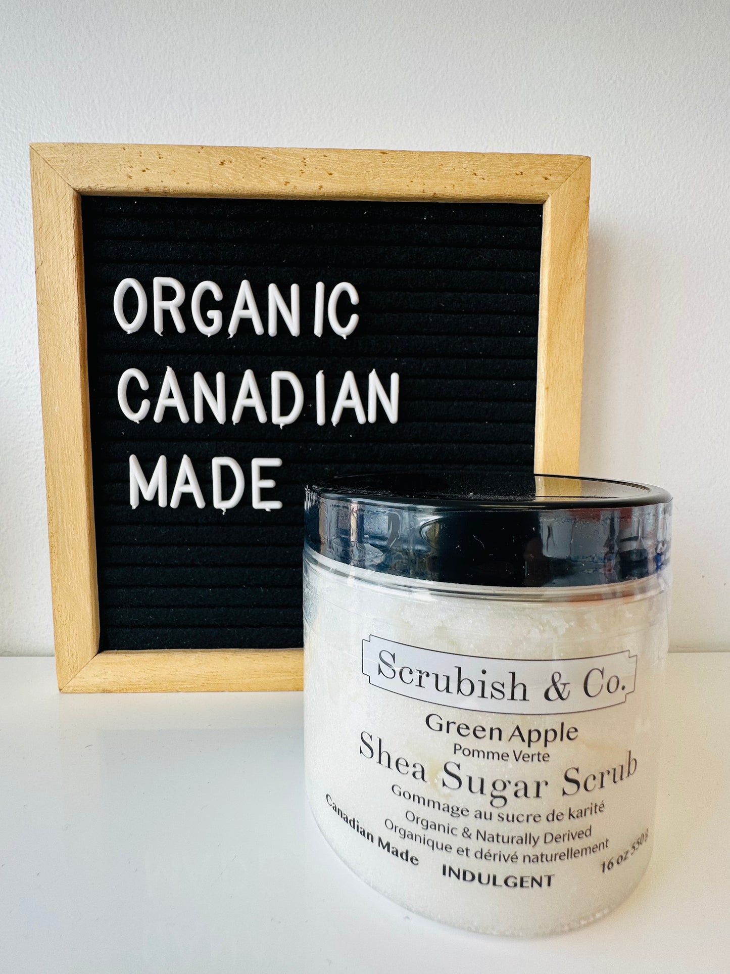 Green Apple Shea Sugar Scrub