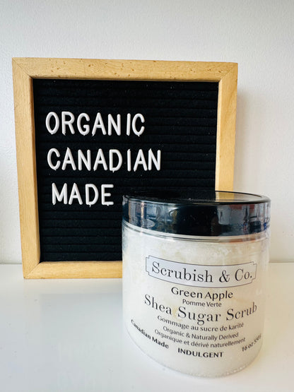 Green Apple Shea Sugar Scrub