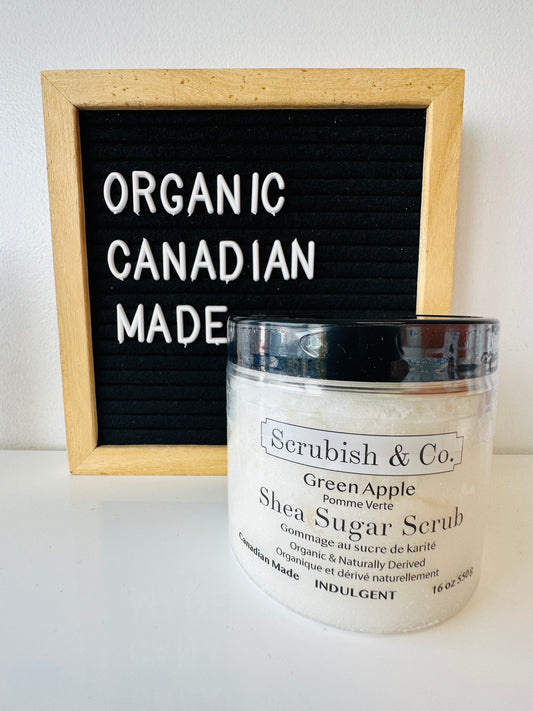 Green Apple Shea Sugar Scrub